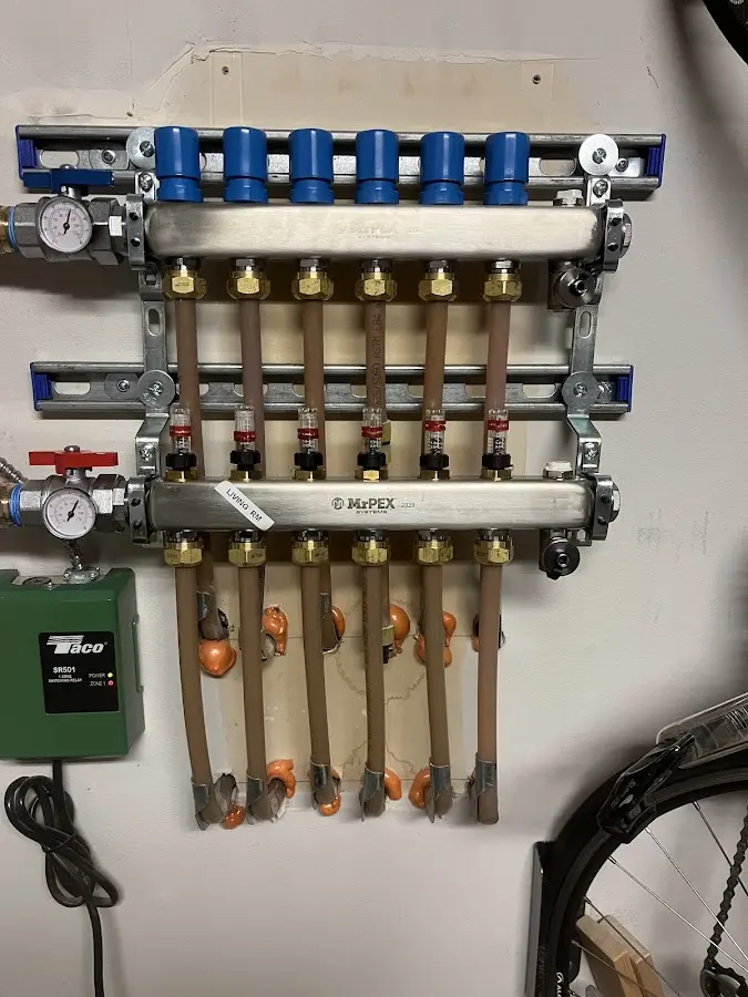 Plumber performing Leak Detection at a residential property in Apopka